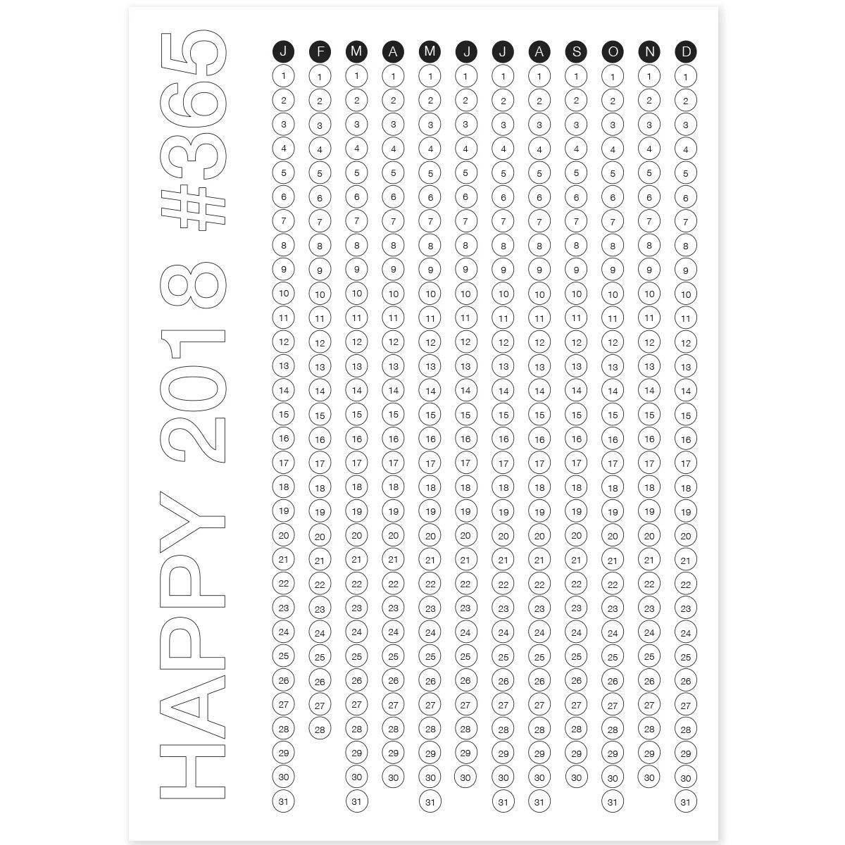 Bright coloring 365 days