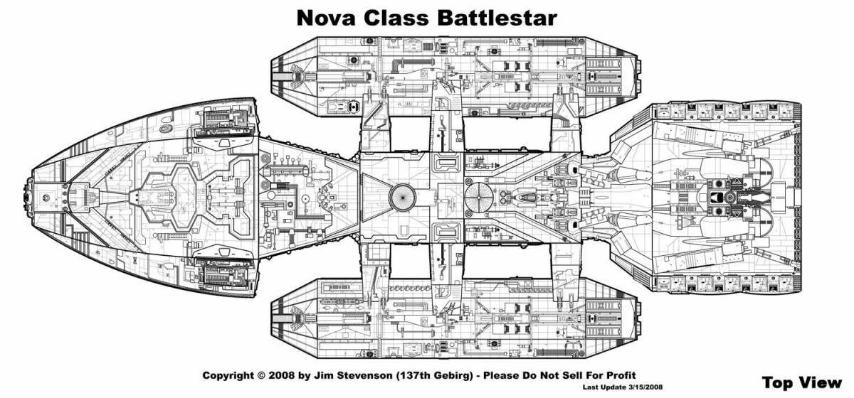 Fat battlecruiser all coloring page