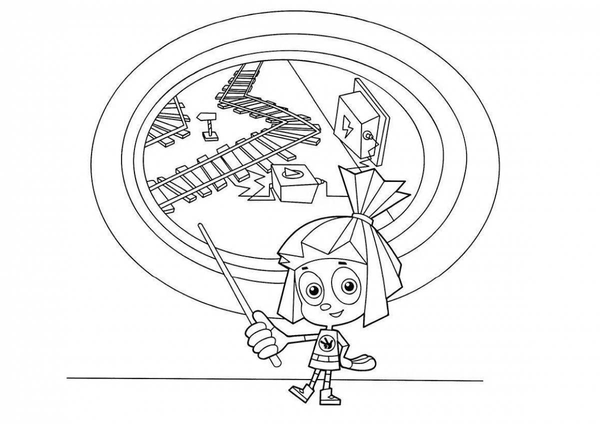 Photo Fascinating fixies coloring video