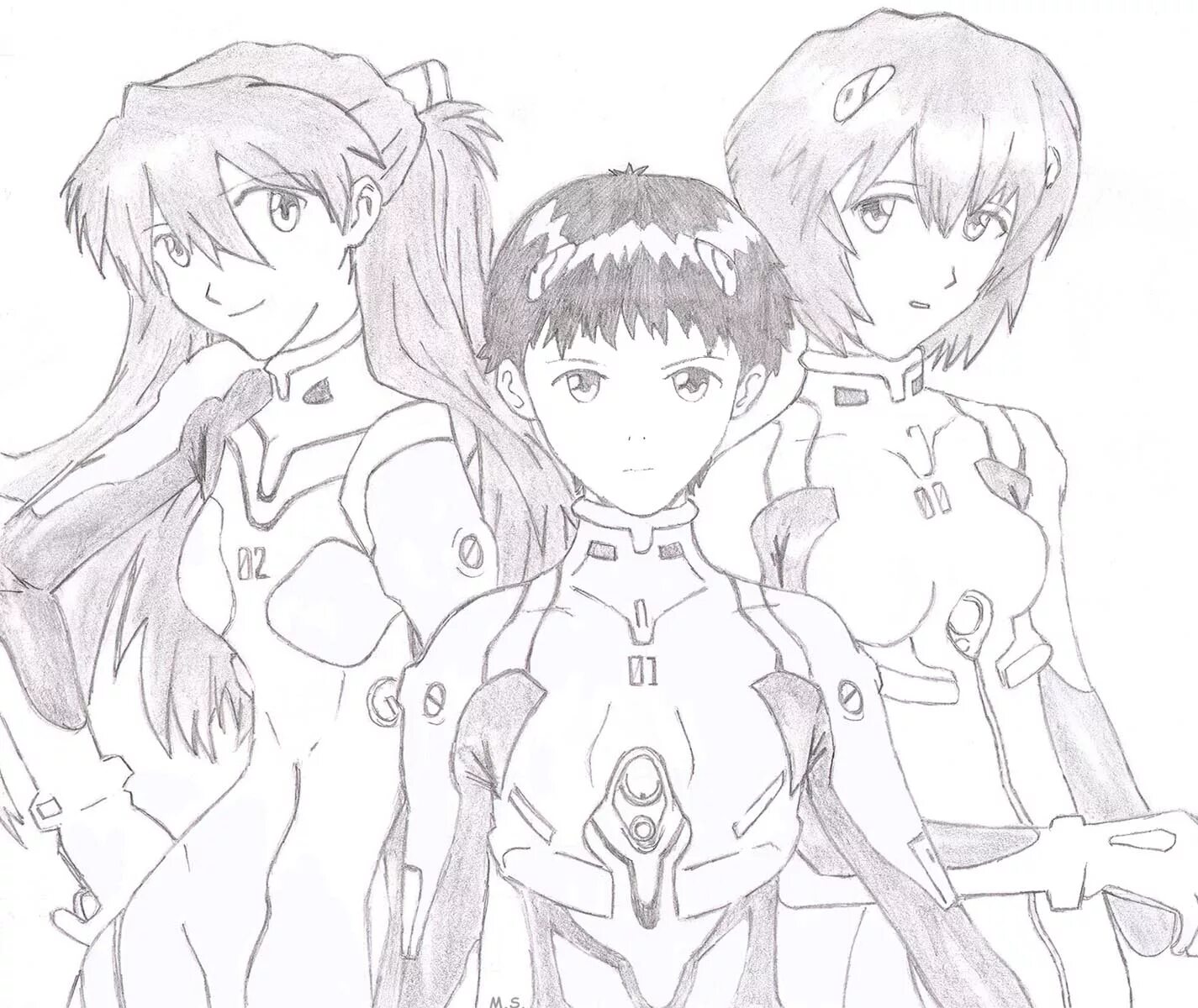 Evangelion ray #5