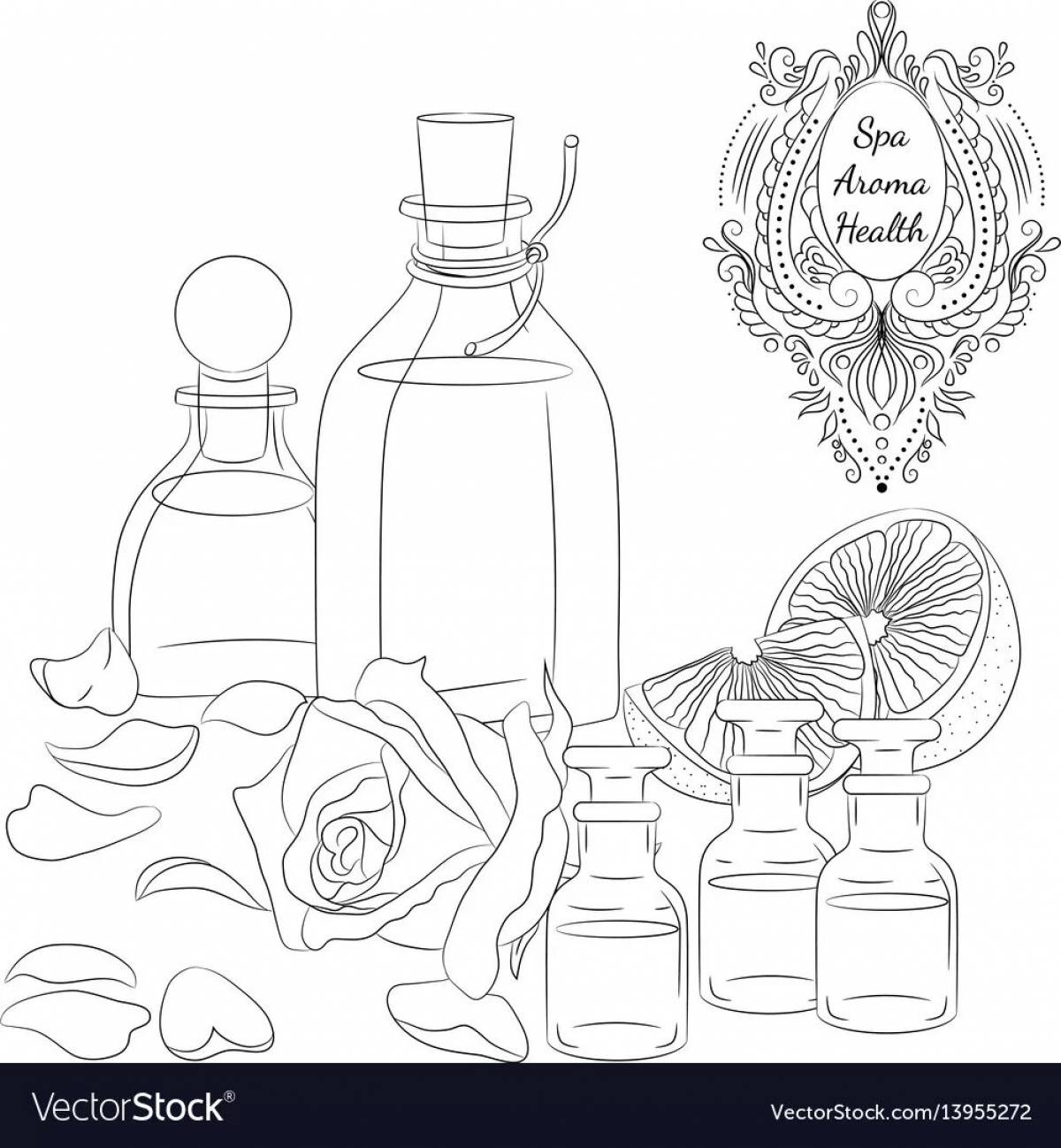 Photo Soul coloring vegetable oil