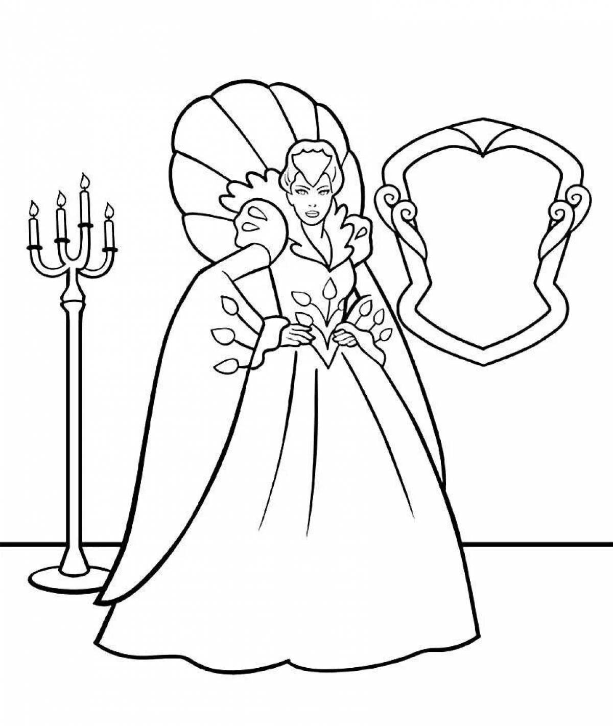 Dead princess awesome coloring book