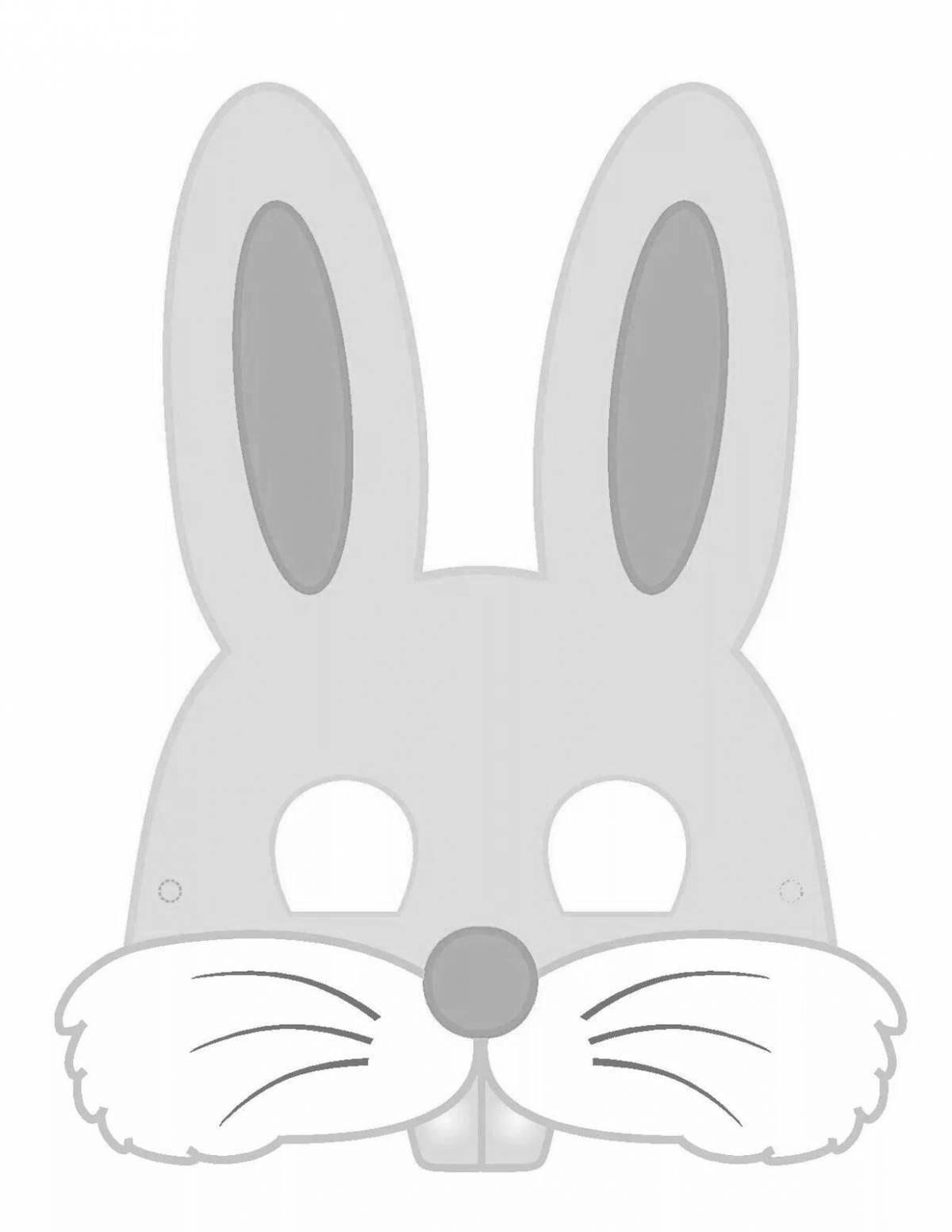 Handy Bunny Coloring Page