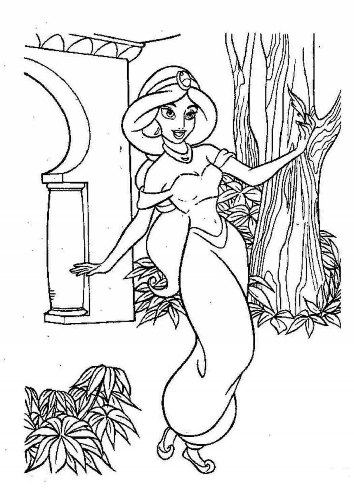 Great Arabian Night coloring page