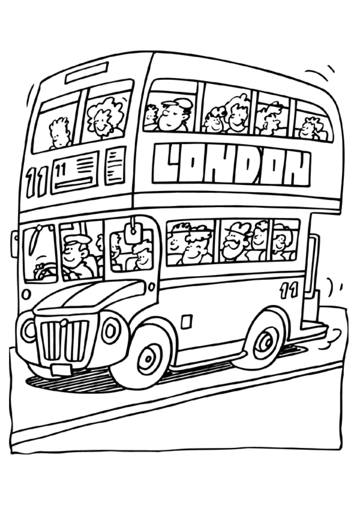 English bus #1