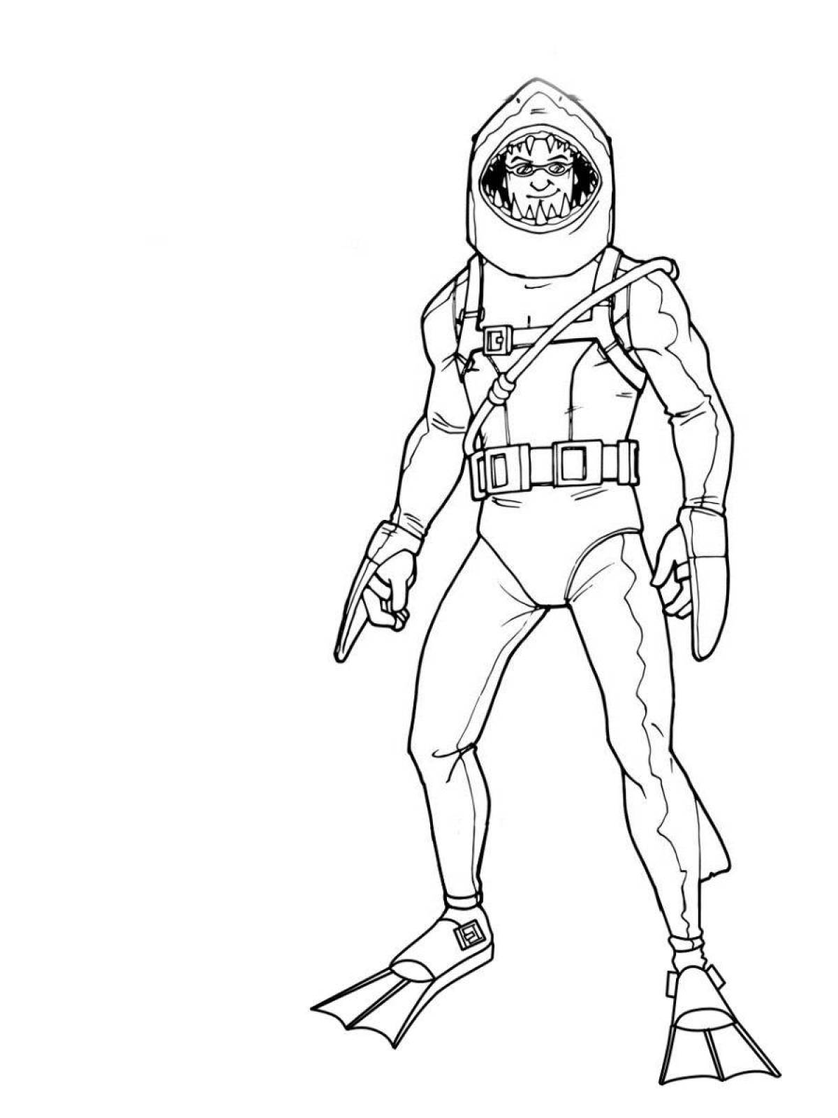 Regal ford knight coloring page
