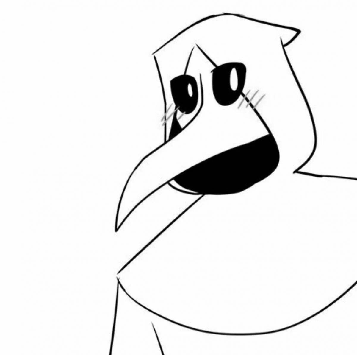 Impressive sculpture scp coloring