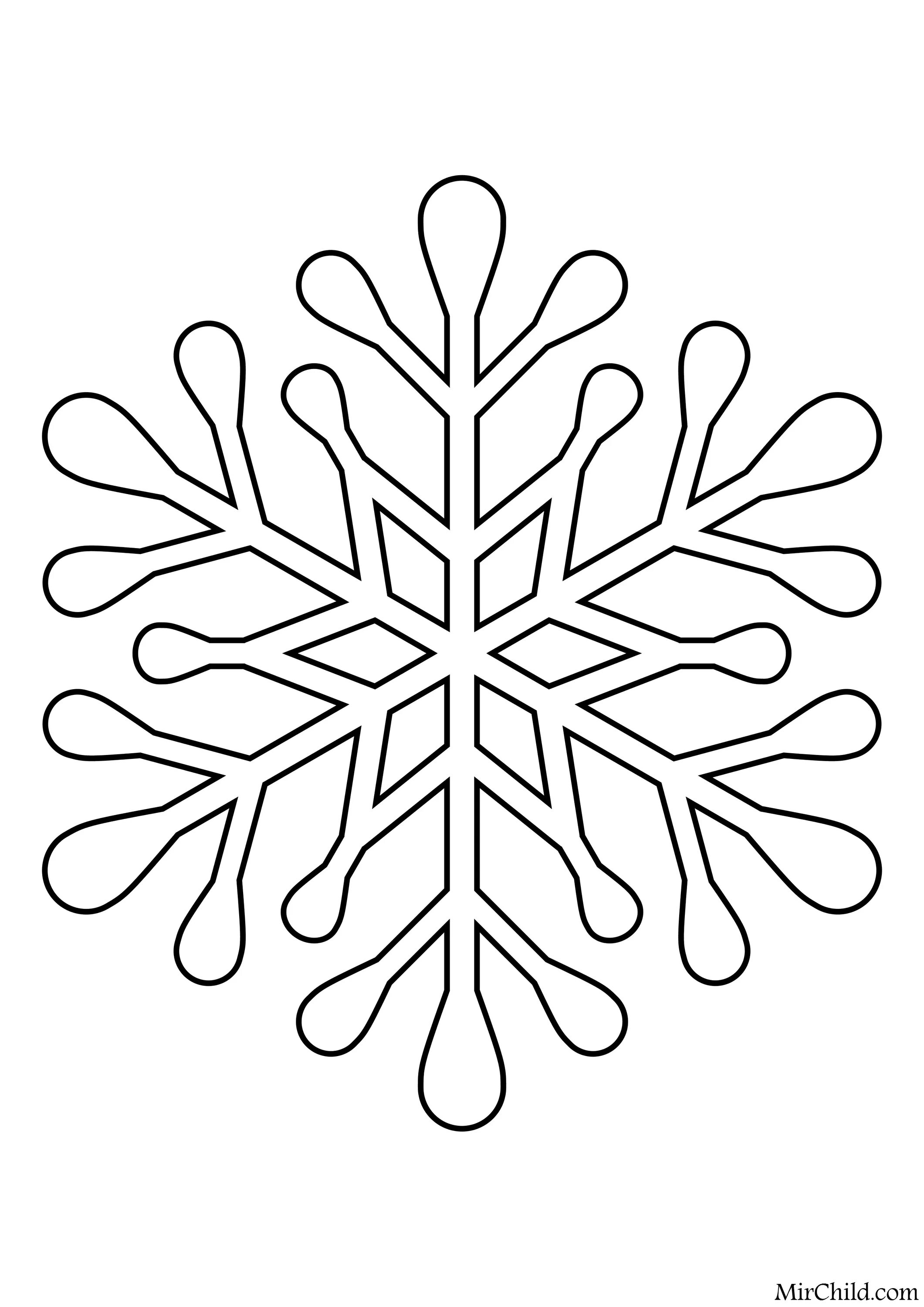 Christmas snowflake #1