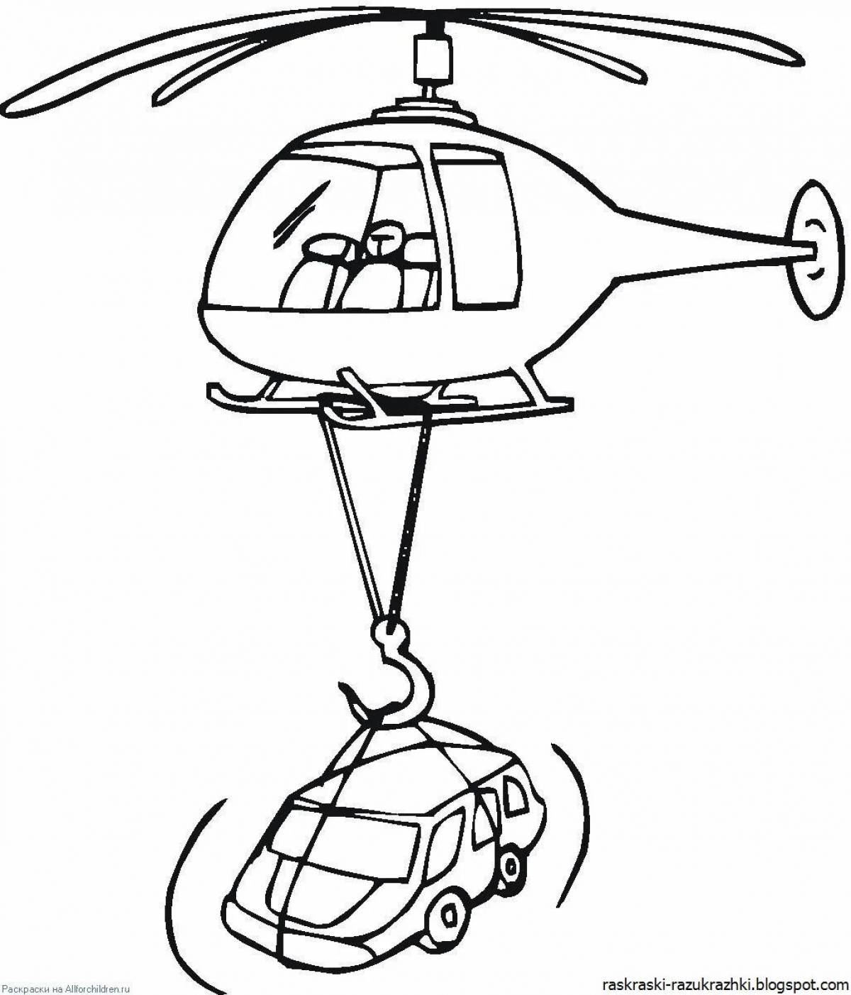 Детский вертолет #23