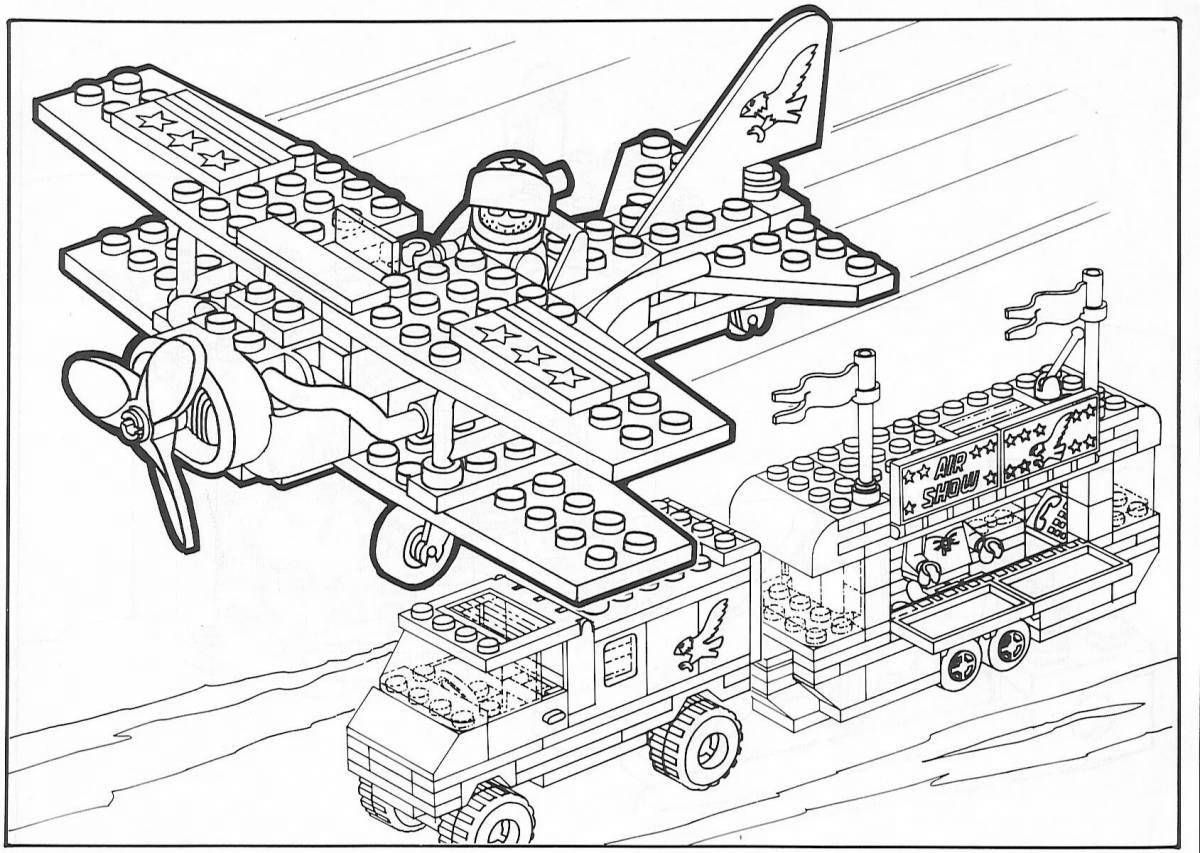 Lego sweet cars coloring book