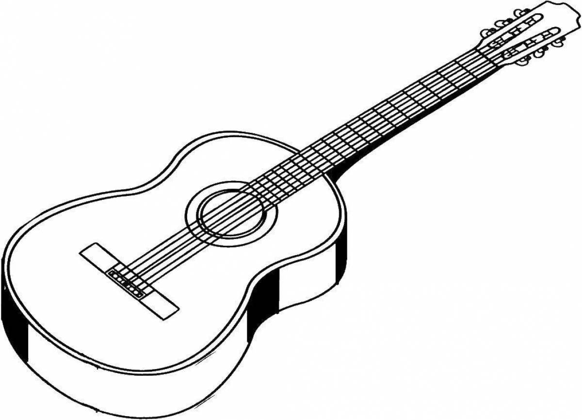 Рисунок гитара #1