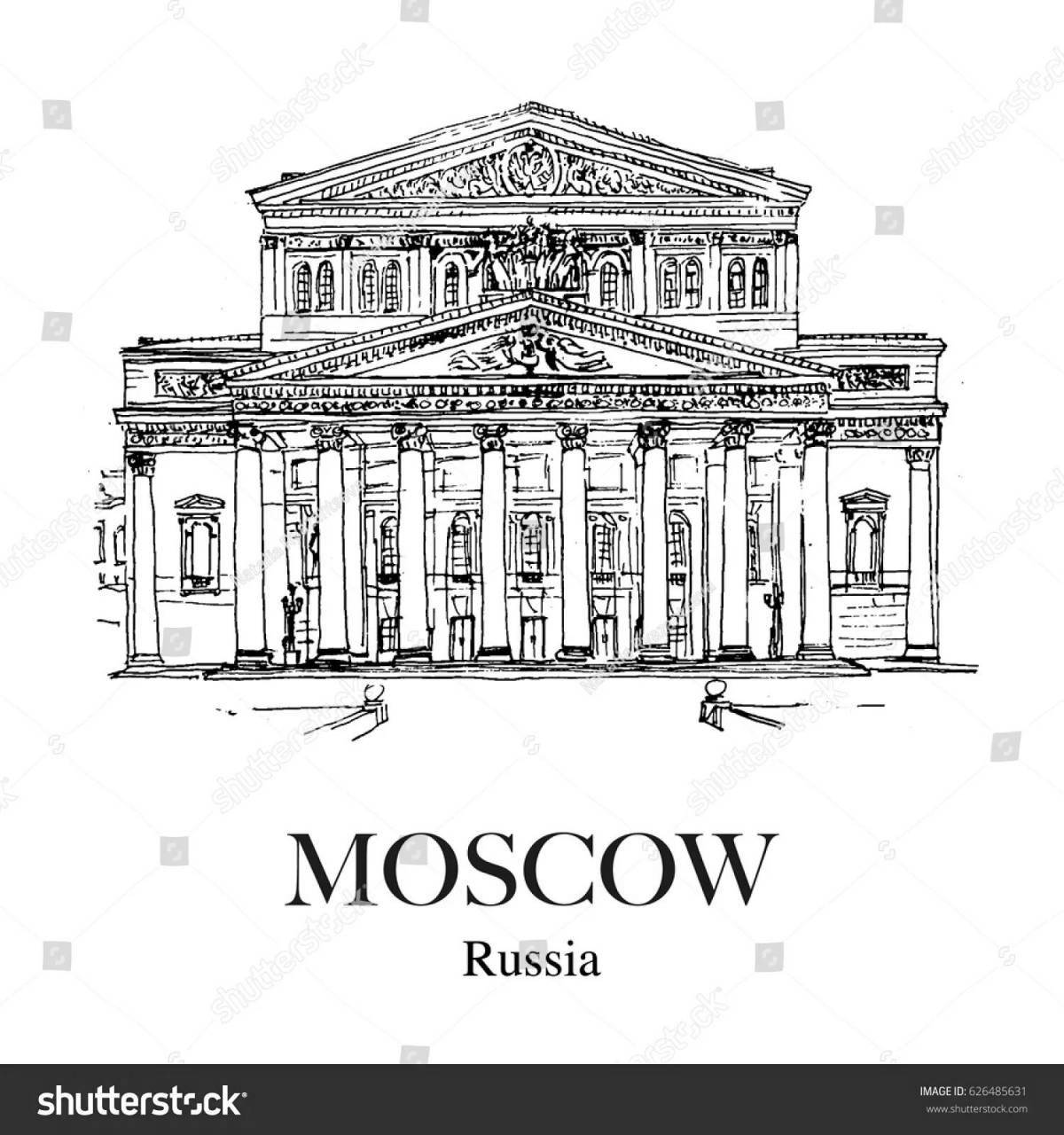 Coloring big theater - majestic