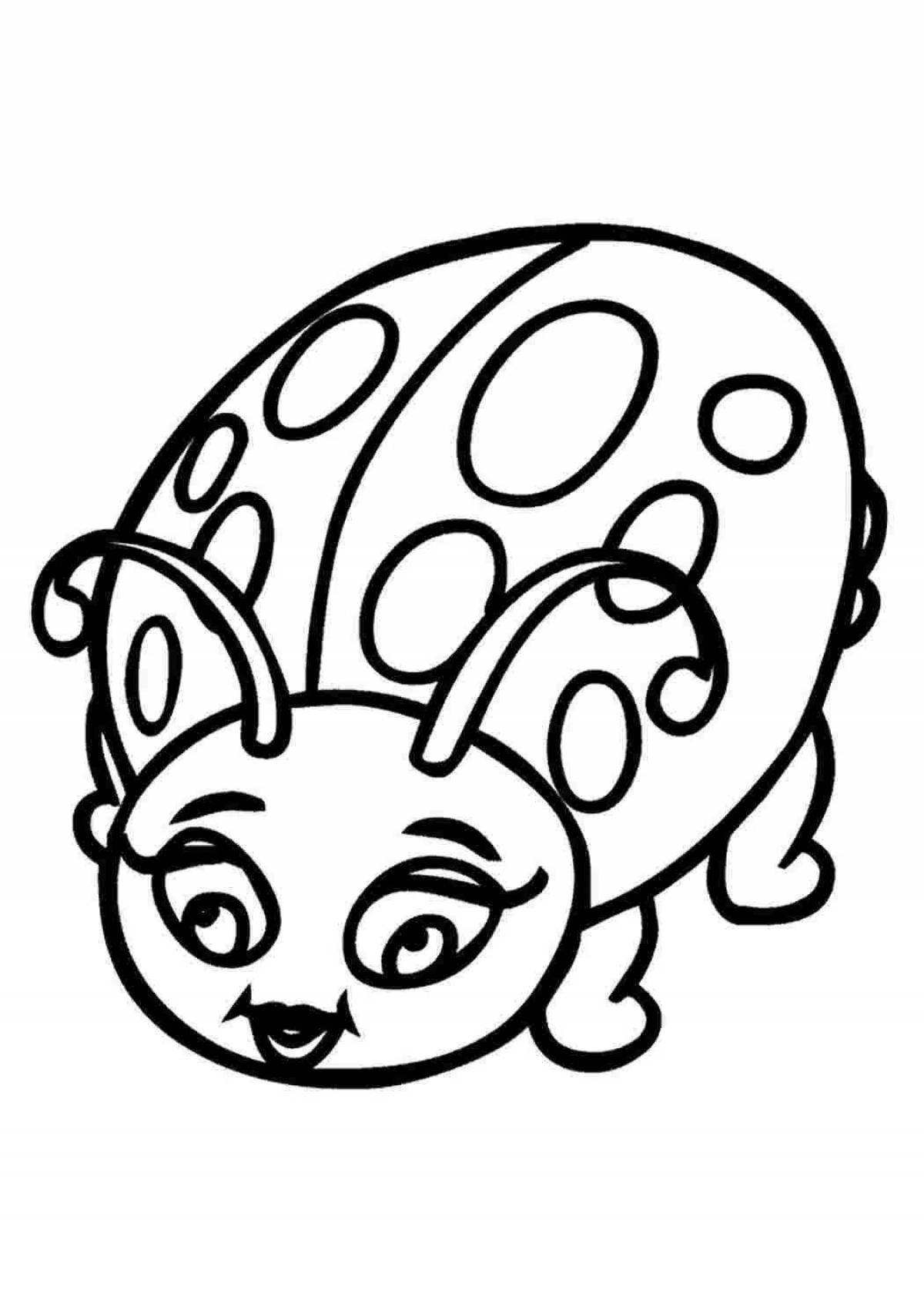 Photo Silly cute cow coloring book