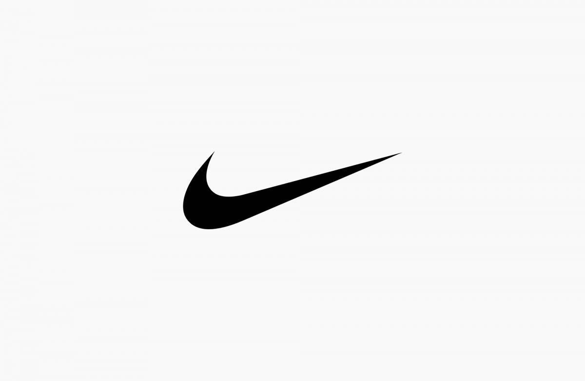 Nike icon bright coloring