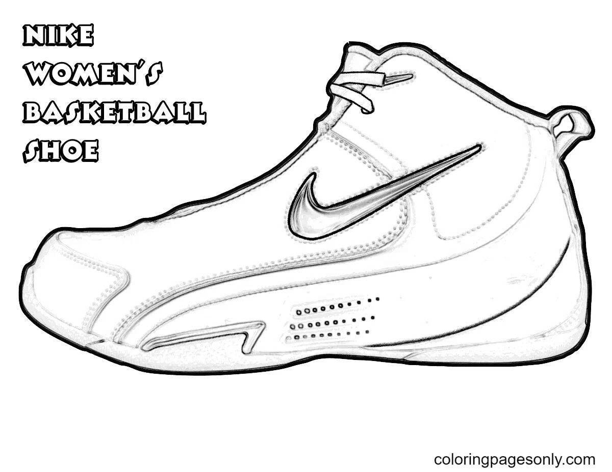 Great nike icon coloring book