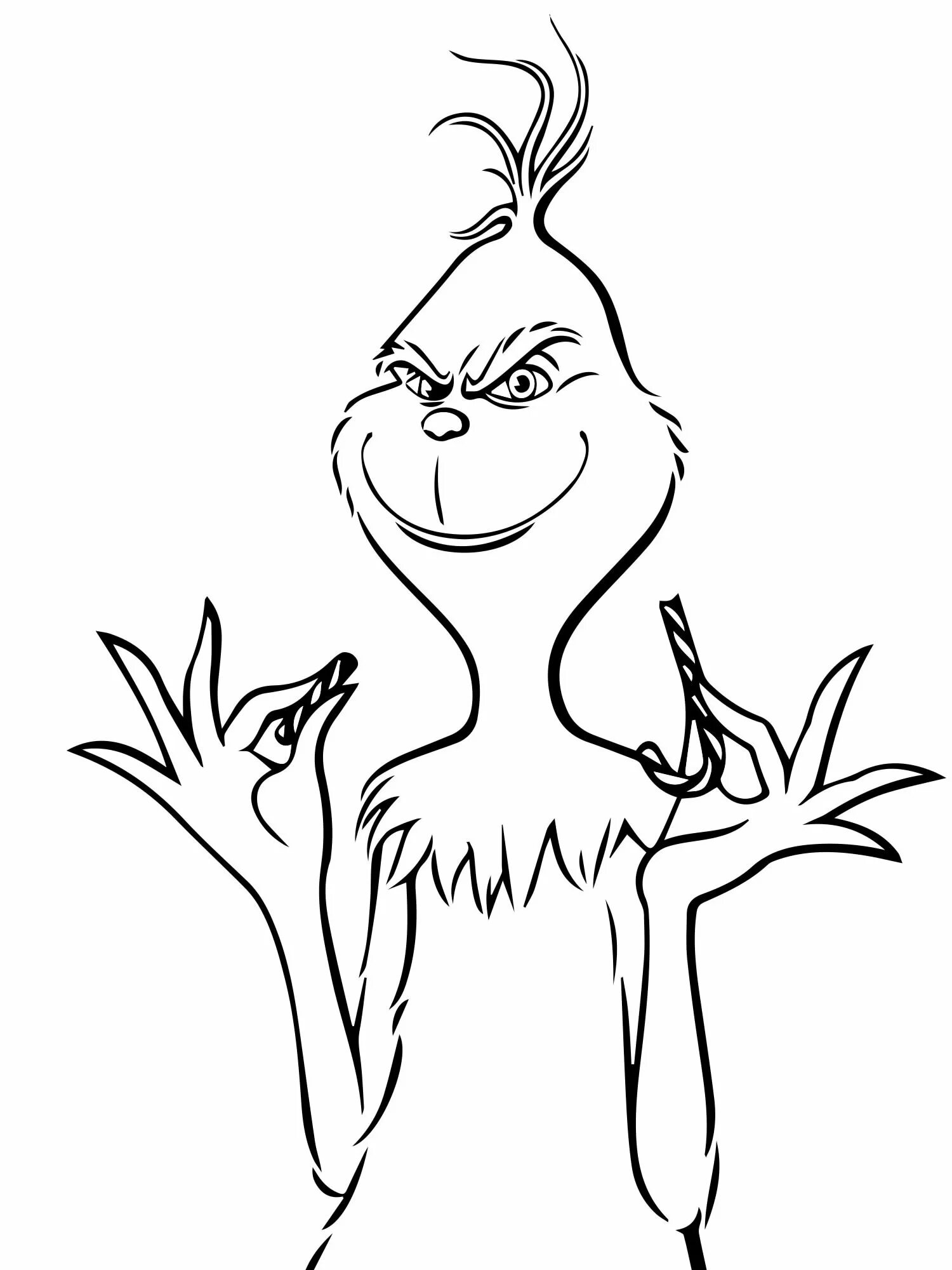 Grinch drawing #7