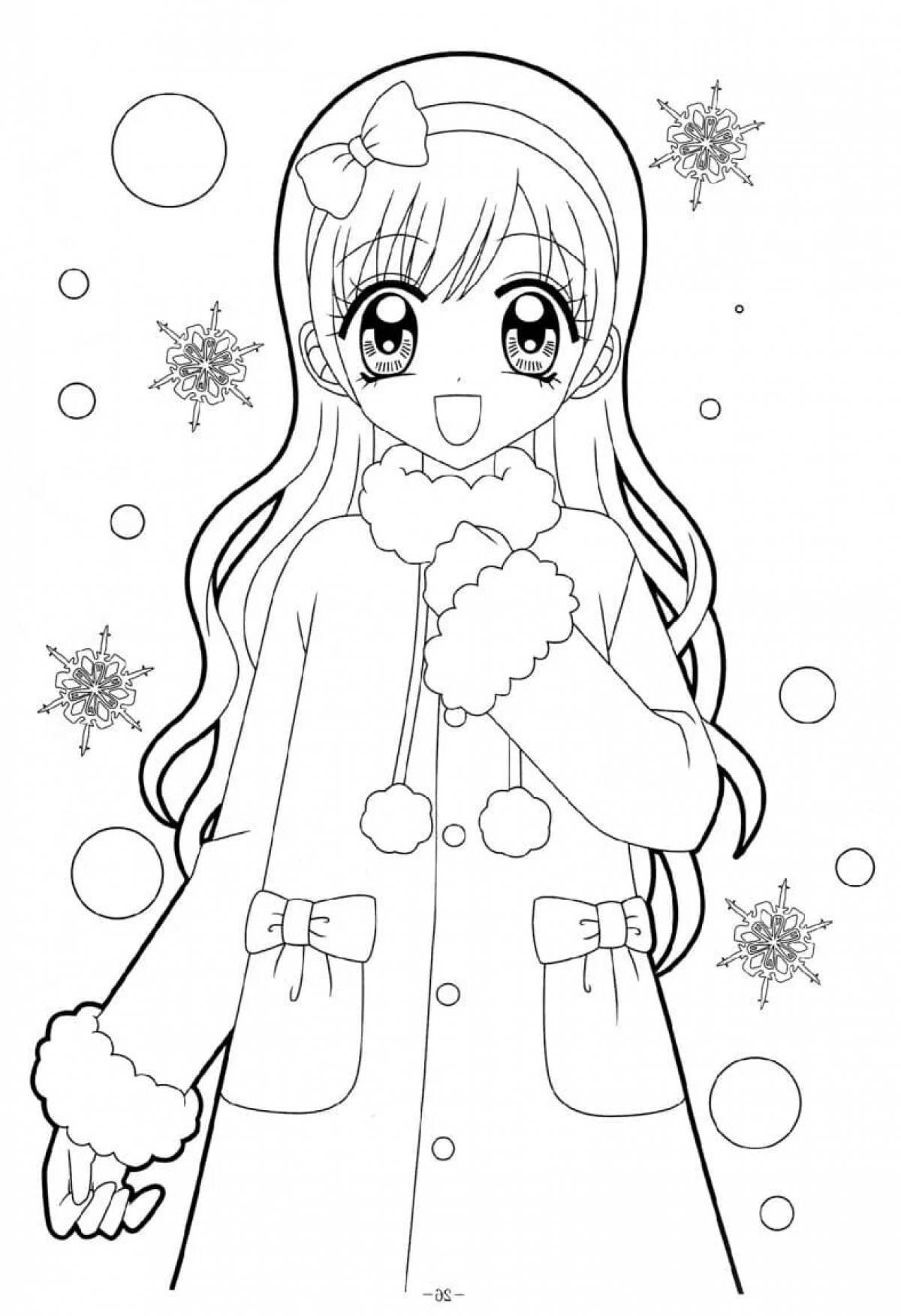 Anime Snow Maiden #4