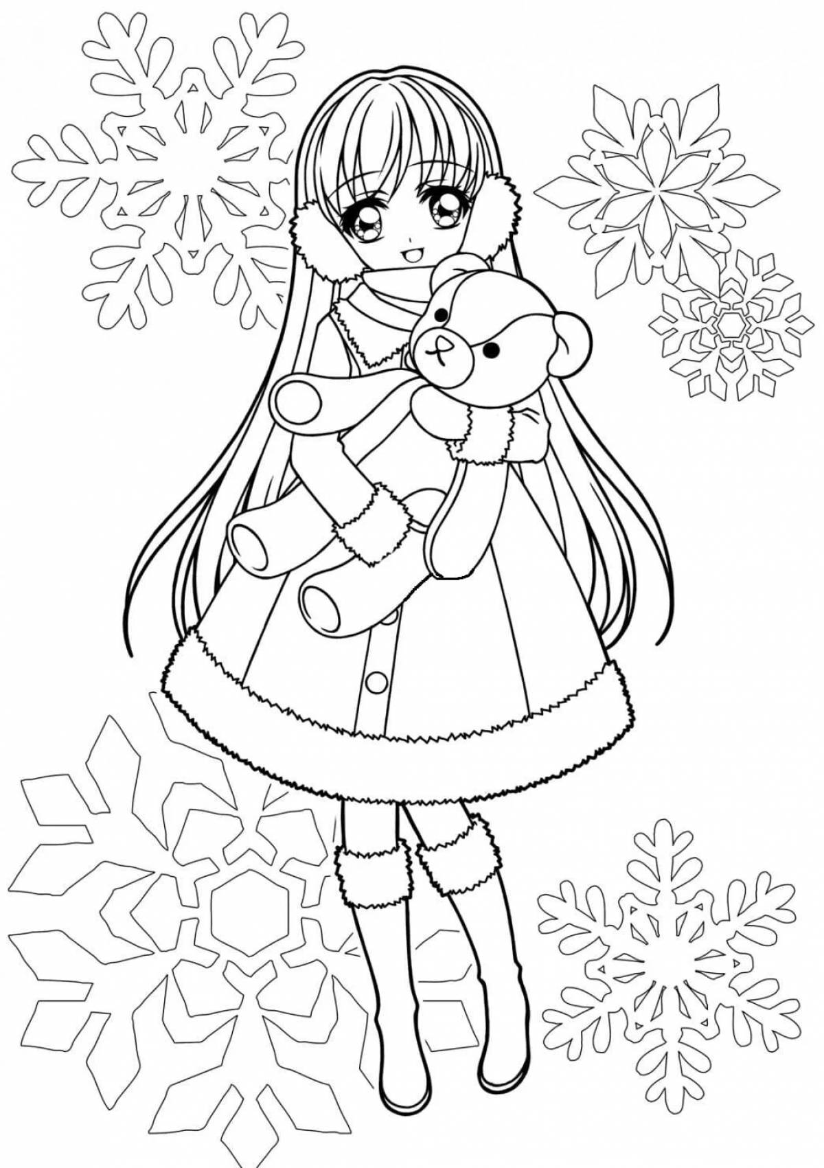 Anime Snow Maiden #7