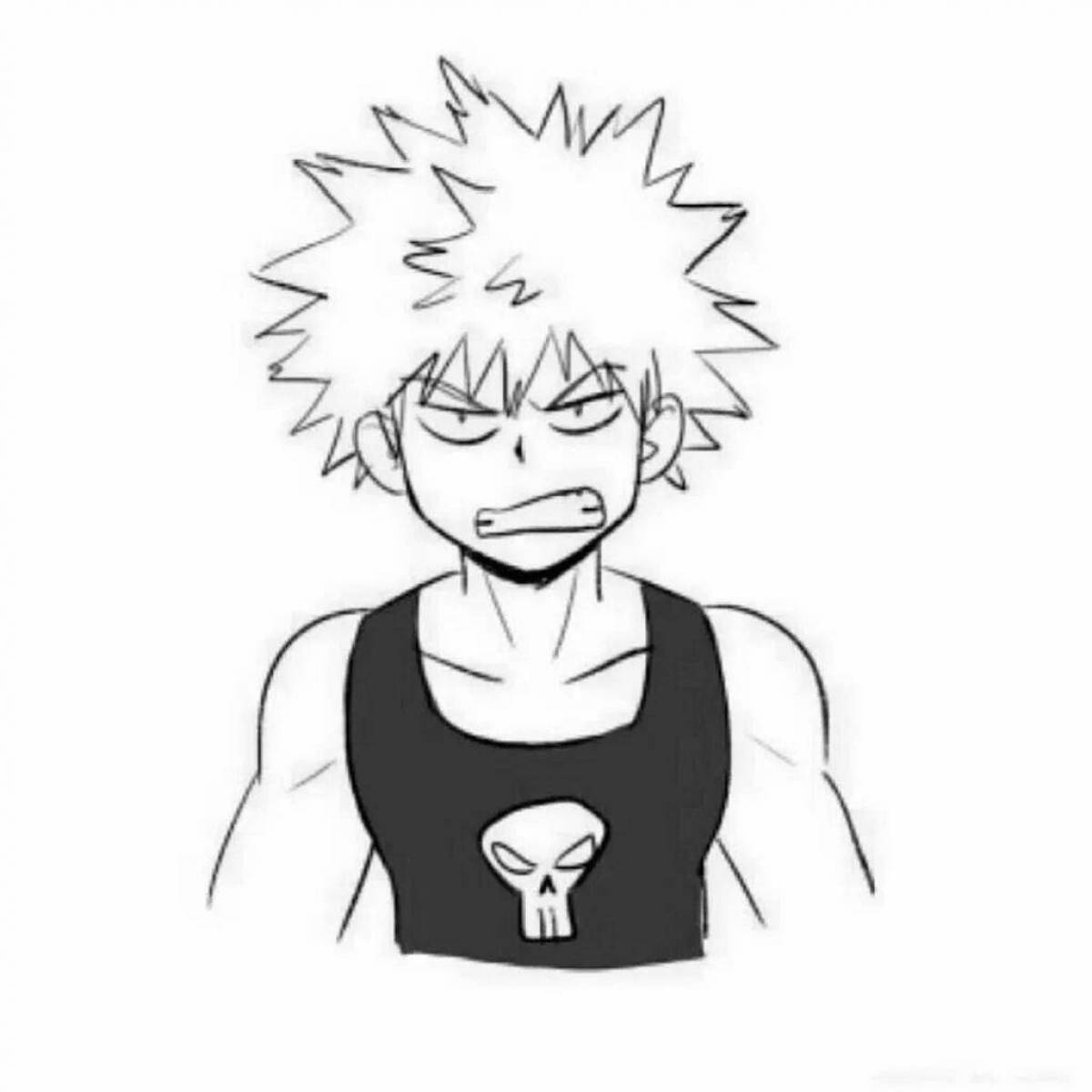 Fun coloring bakugo mga