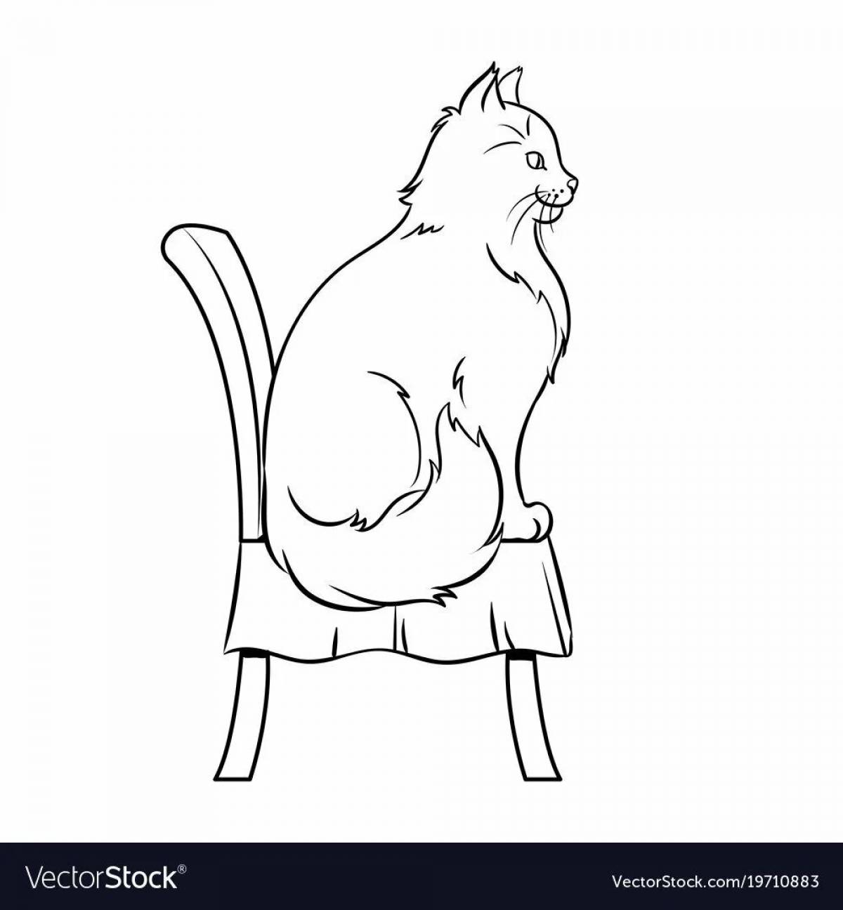 Sitting cat #11