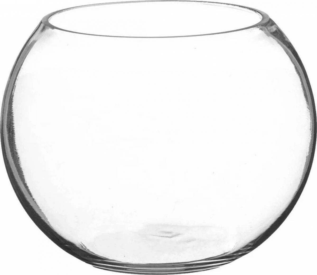 Photo Animated aquarium coloring page