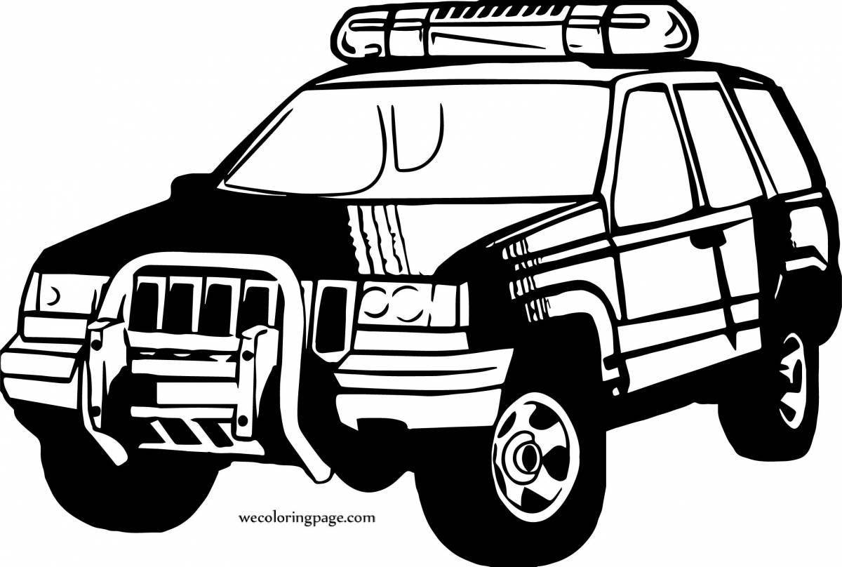 Police jeep #5