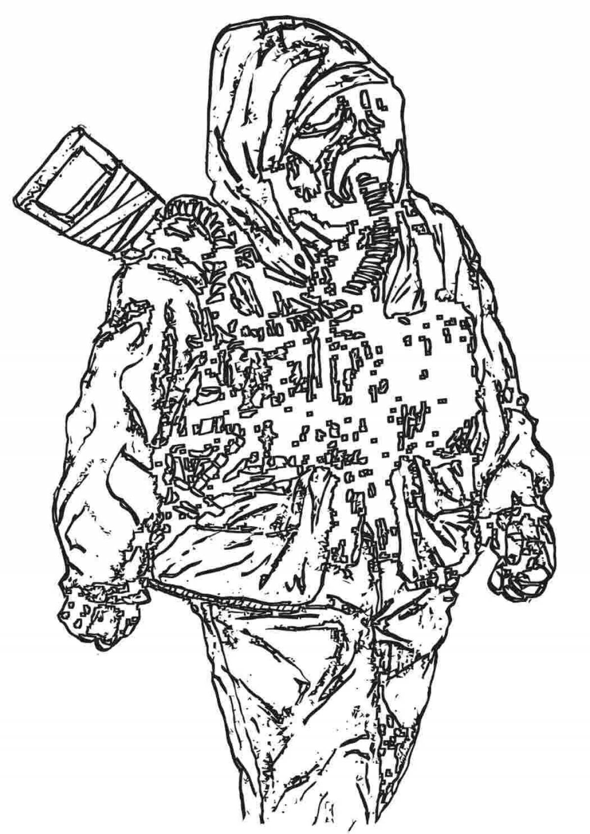 Stalker freedom coloring page