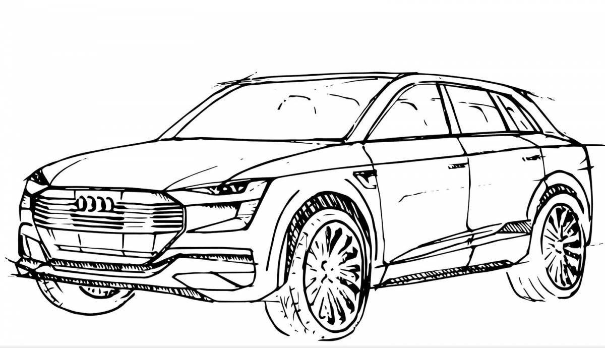 Fun coloring audi sport