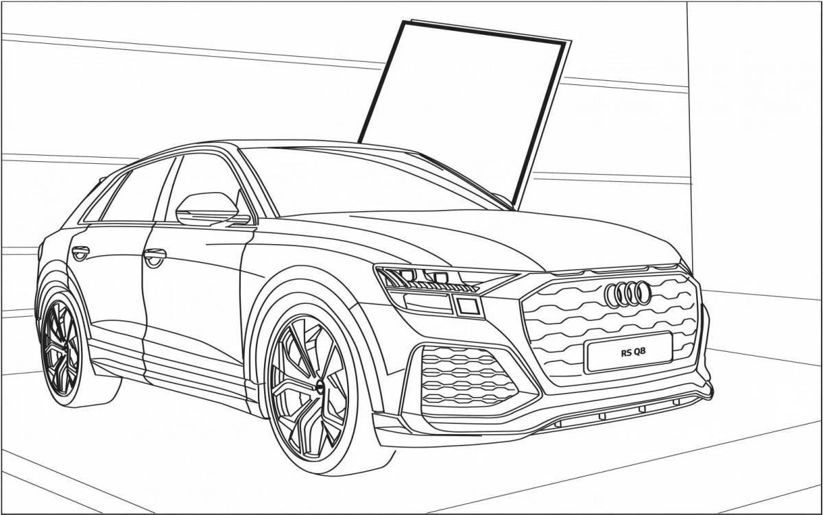 Dynamic coloring audi sport