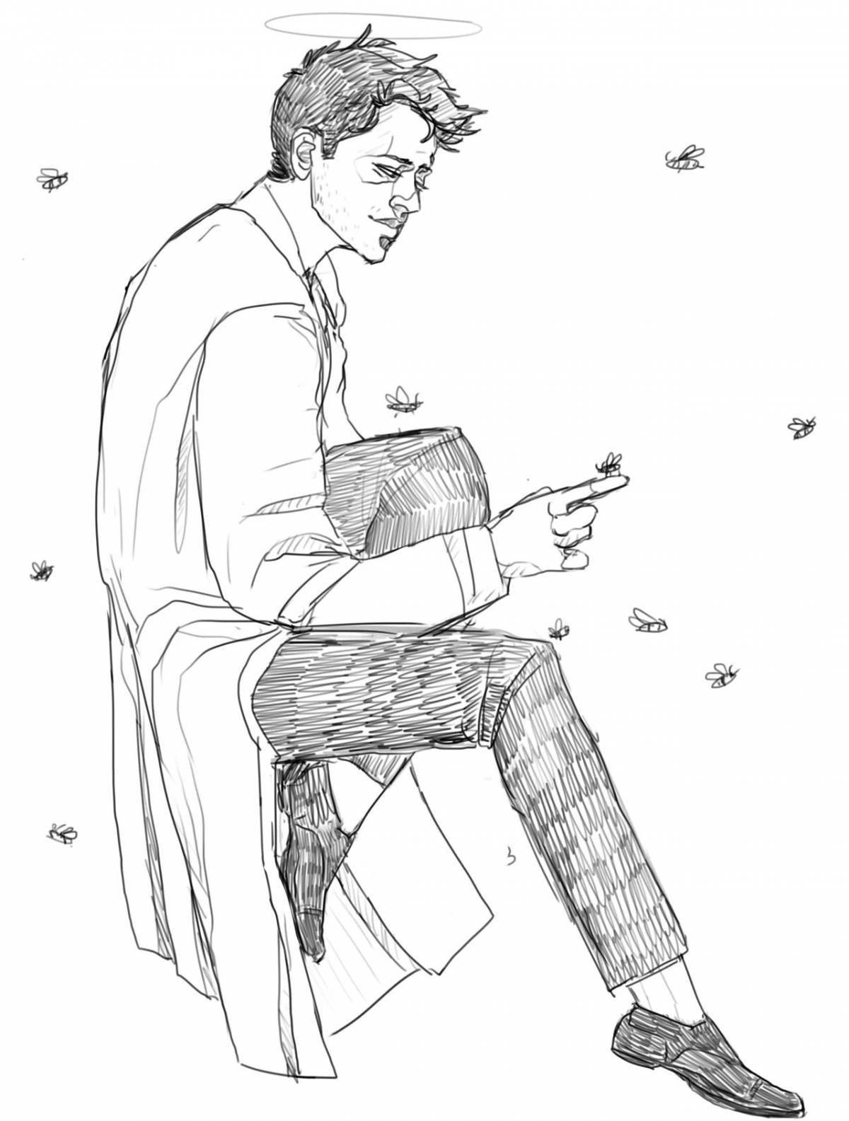 Photo Luxury coloring spiral supernatural