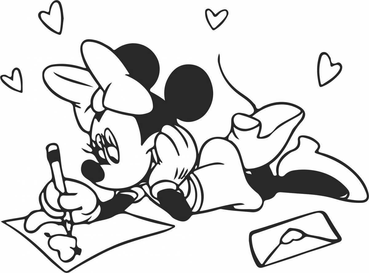 Great mickey mouse coloring book