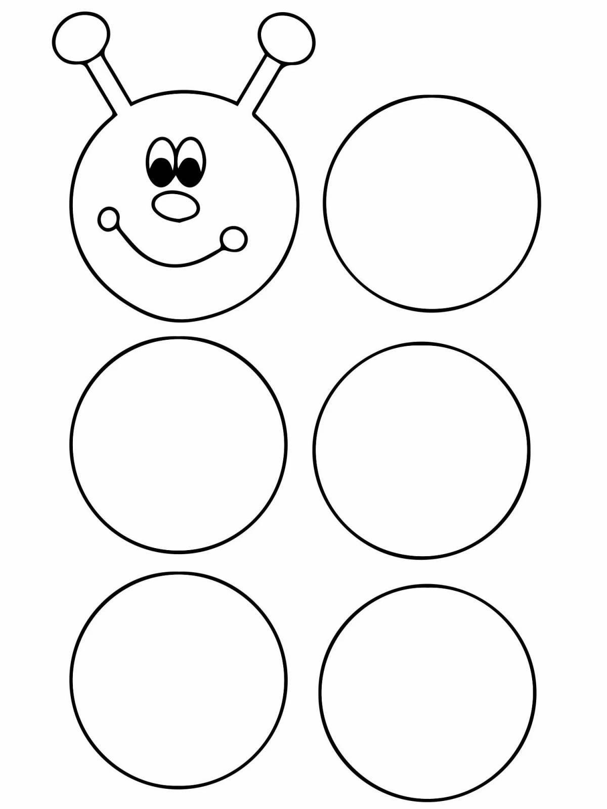 Color-crazy coloring page second junior group