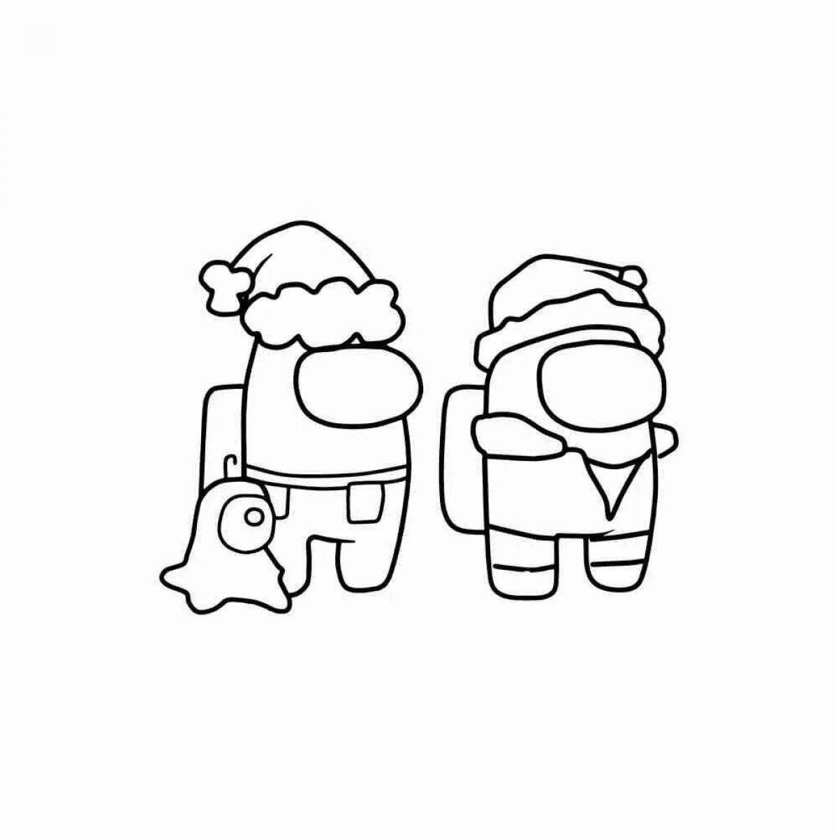 Раскраска Раскраска bright amon gas для самых маленьких