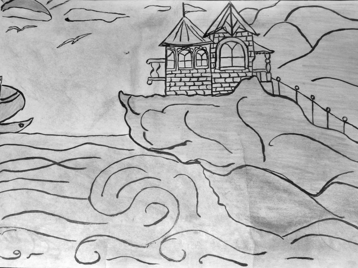 Colouring charming Crimea