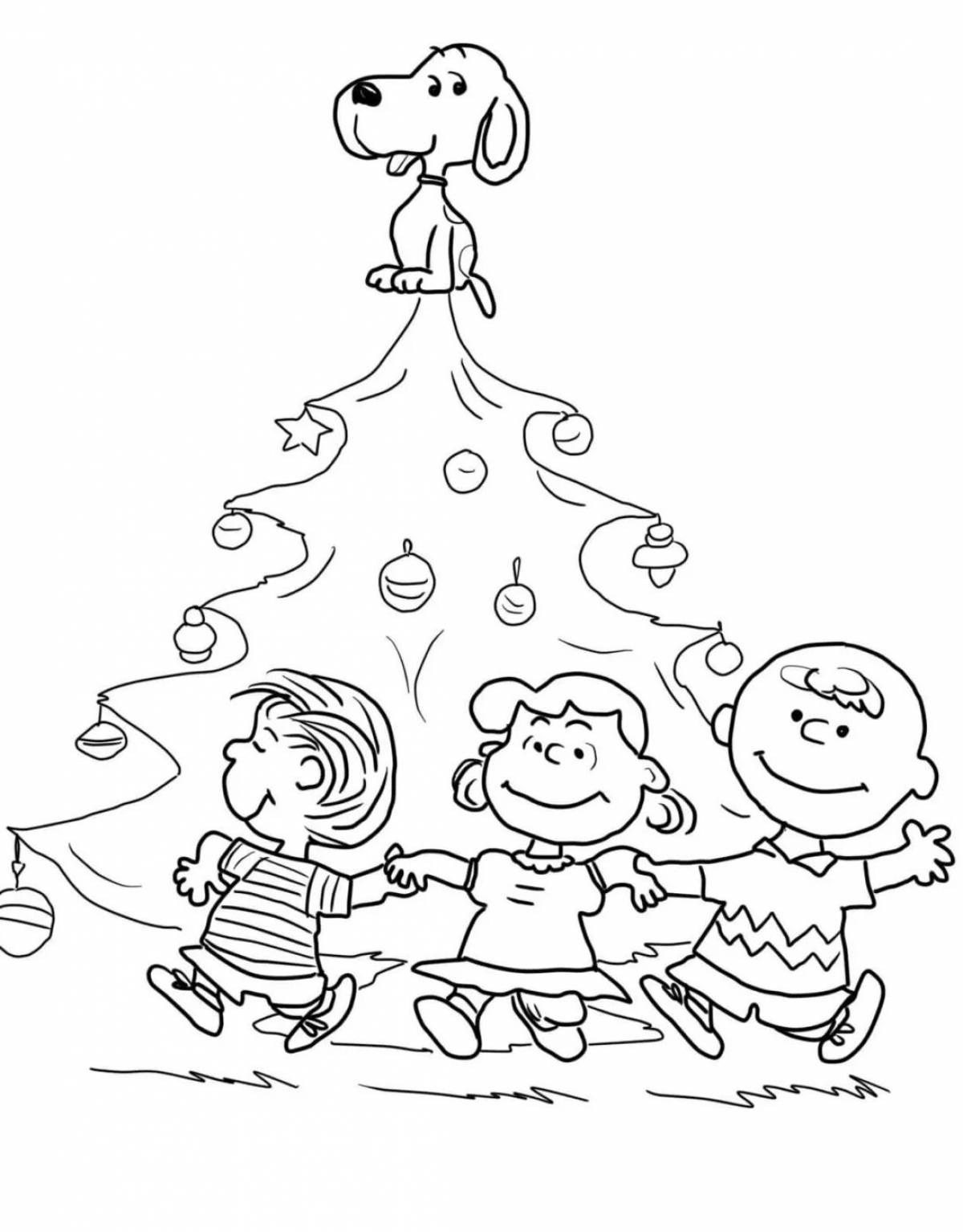 Christmas tree dance #4