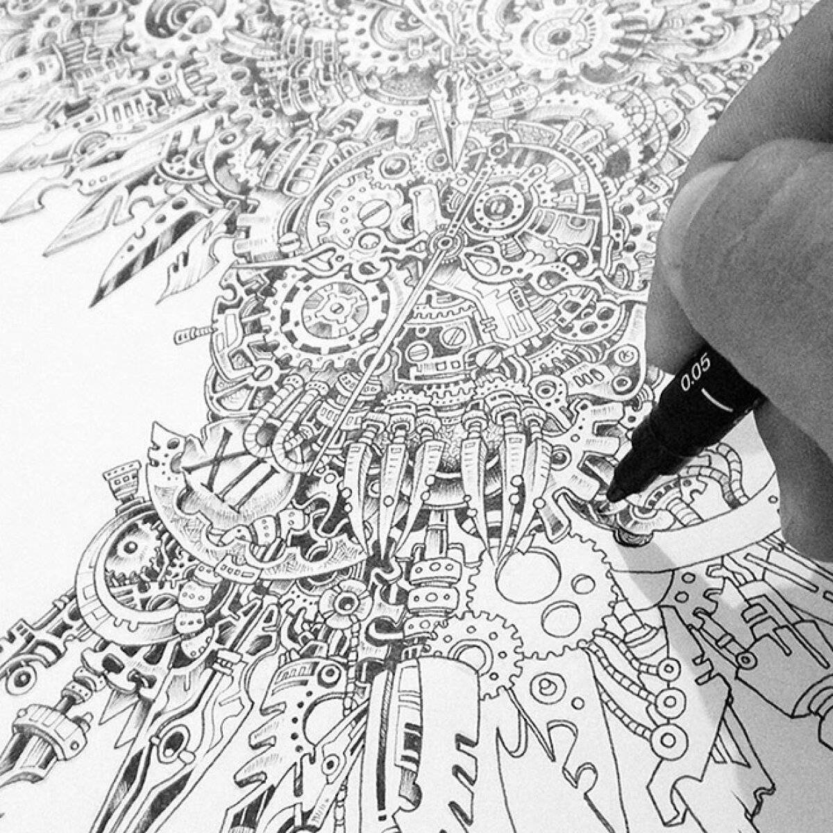 Раскраска Раскраска color-explosion для скретч-маркеров