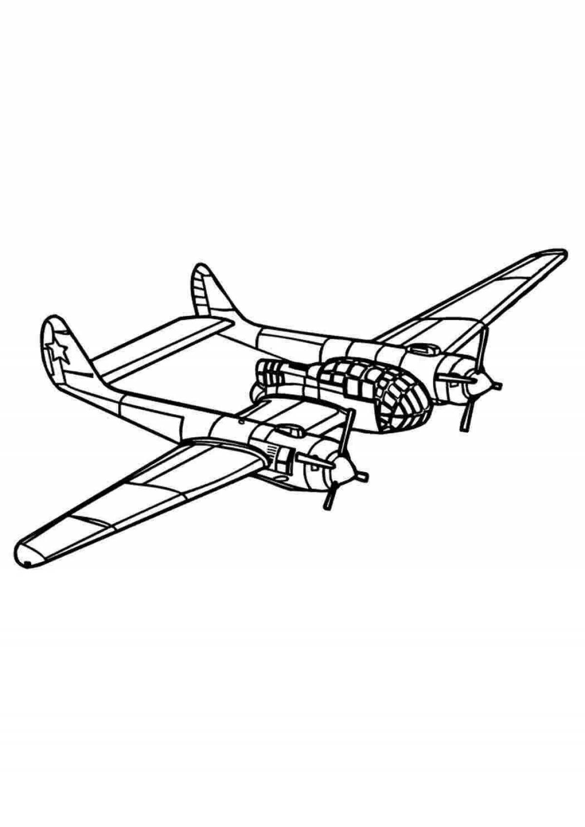 Fabulous silt 2 aircraft coloring page