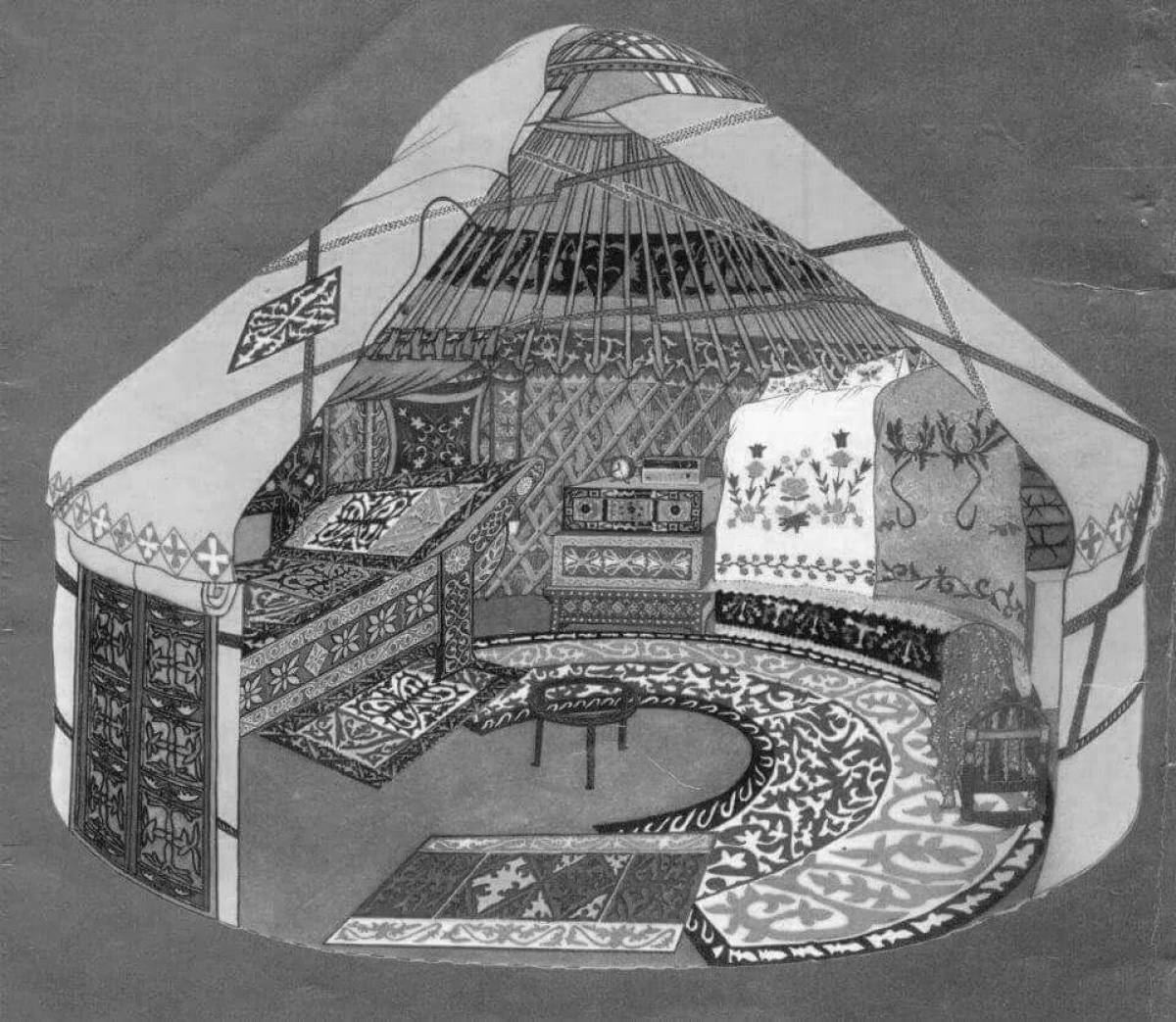 Раскраска Игривая раскраска kiiz ui sureti