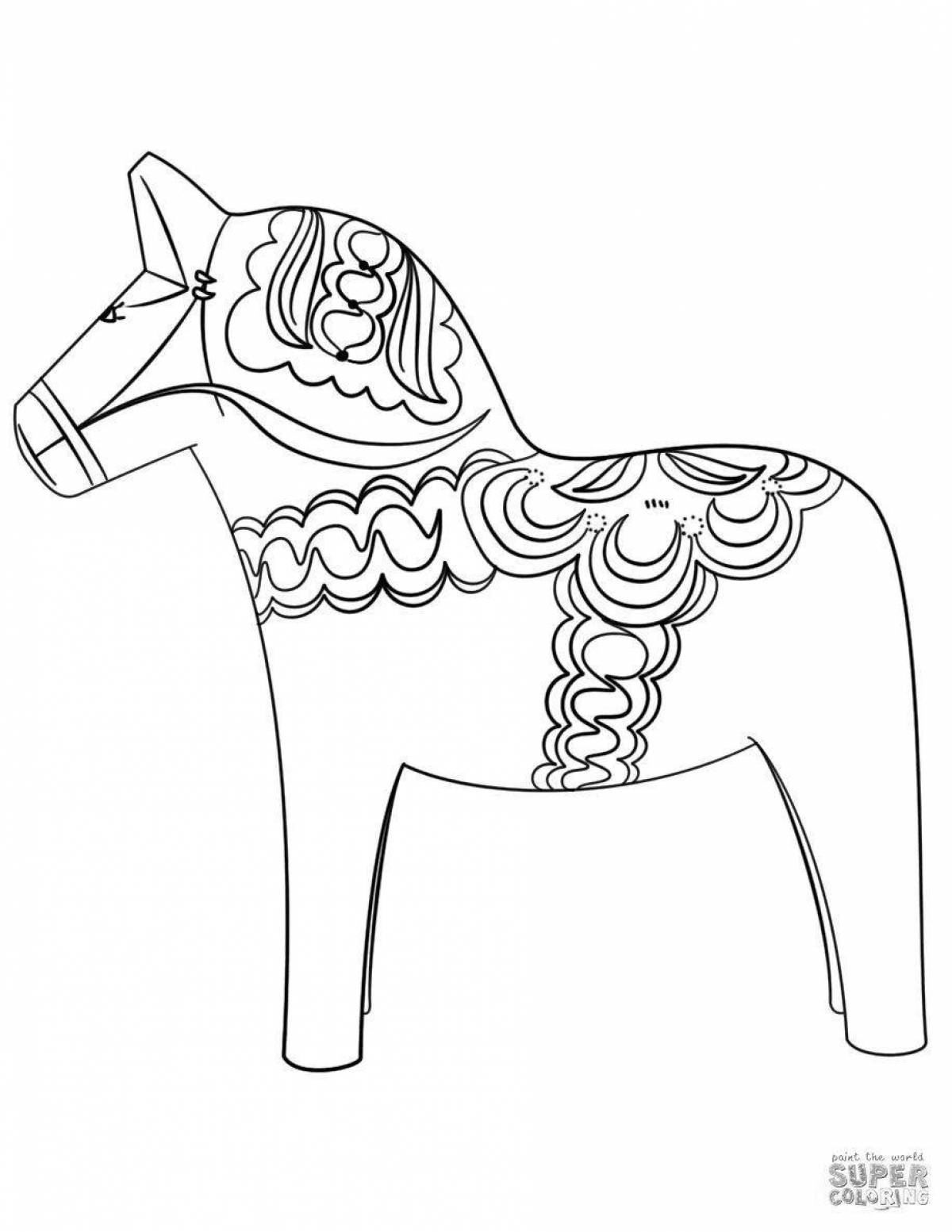 Coloring book playful roman toy