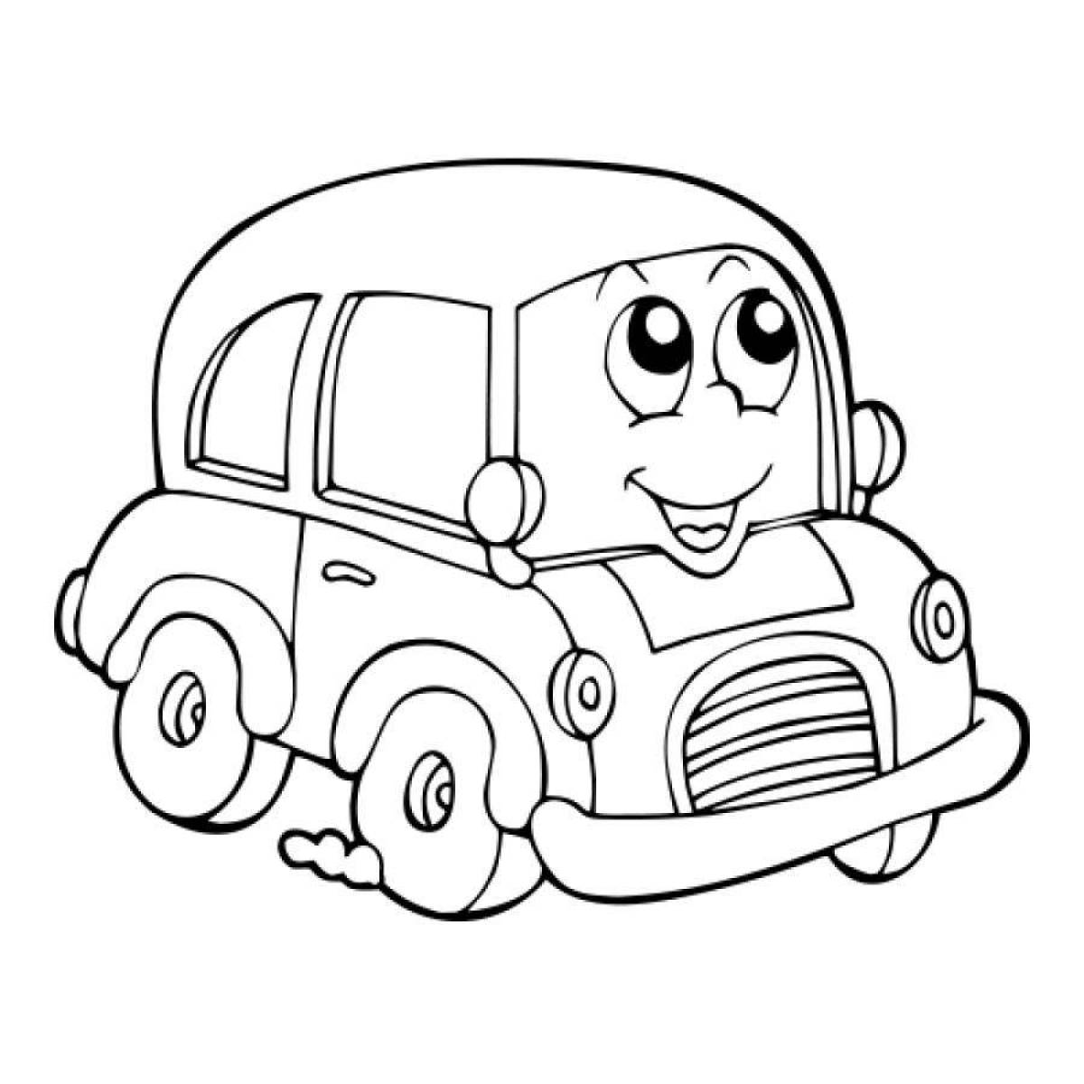 Finley outstanding fire truck coloring page