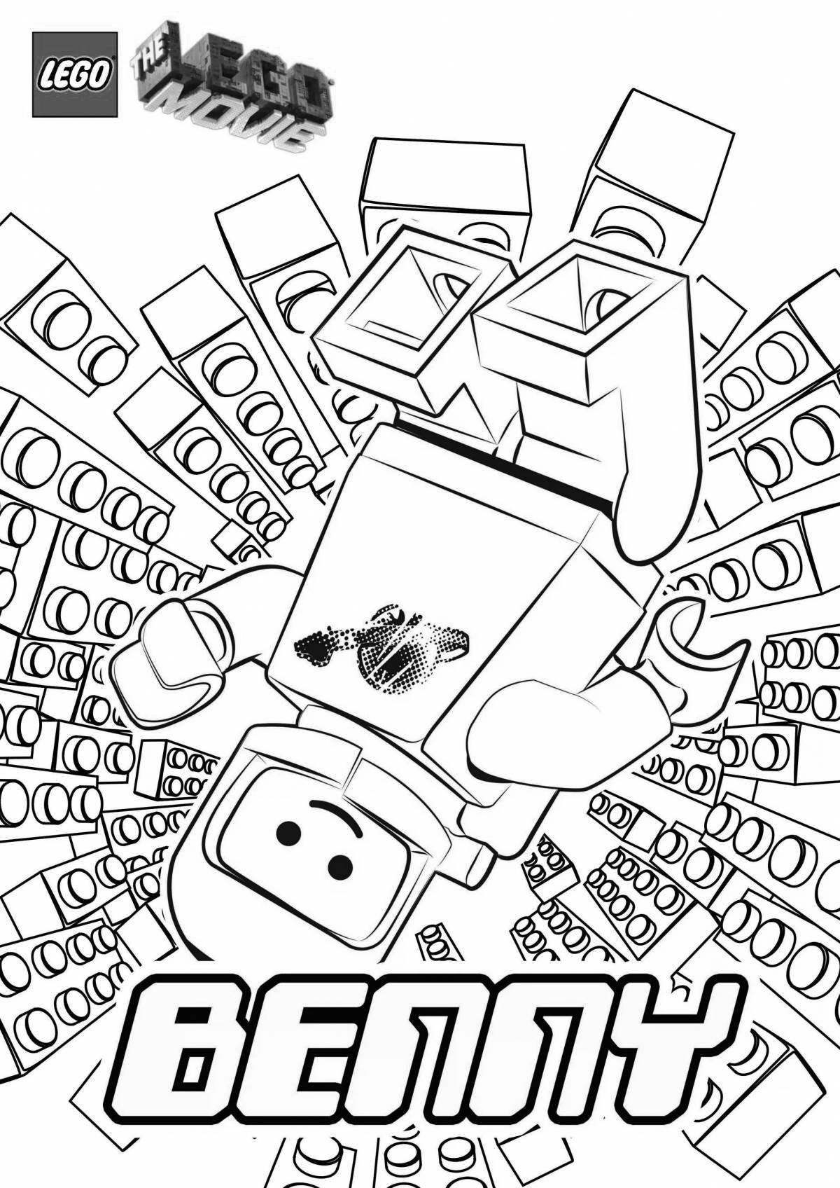 Coloring lego movie 2 coloring page