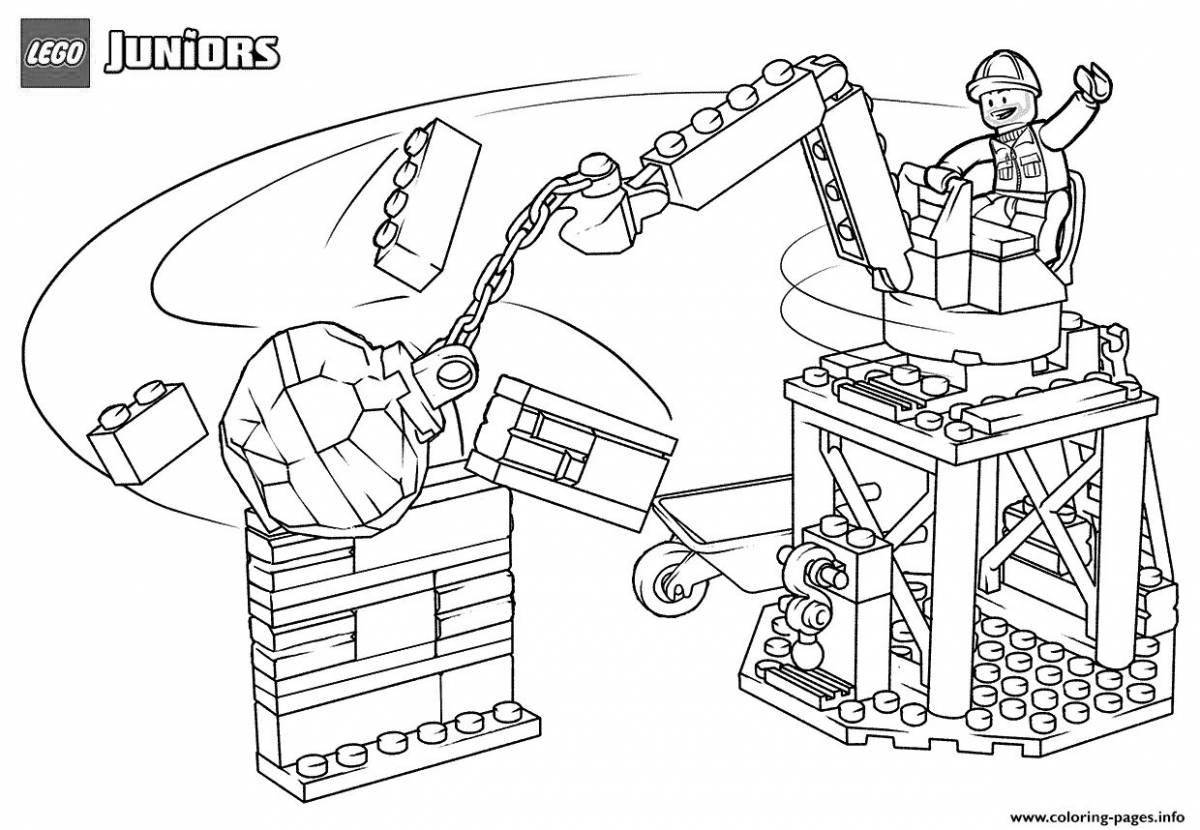 Coloring page nice lego movie 2