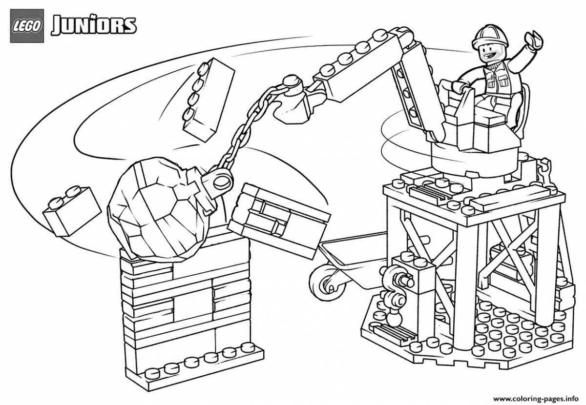 Раскраска славный лего фильм 2