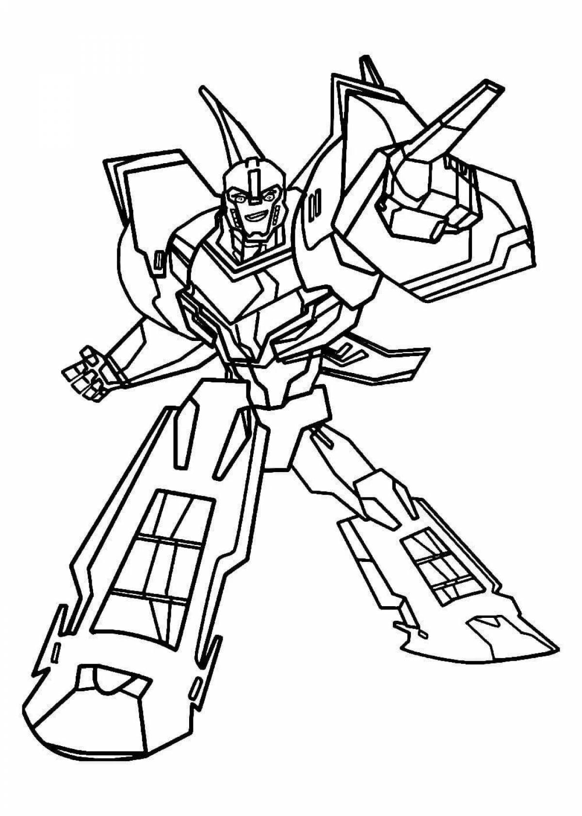 Innovative bumblebee coloring page