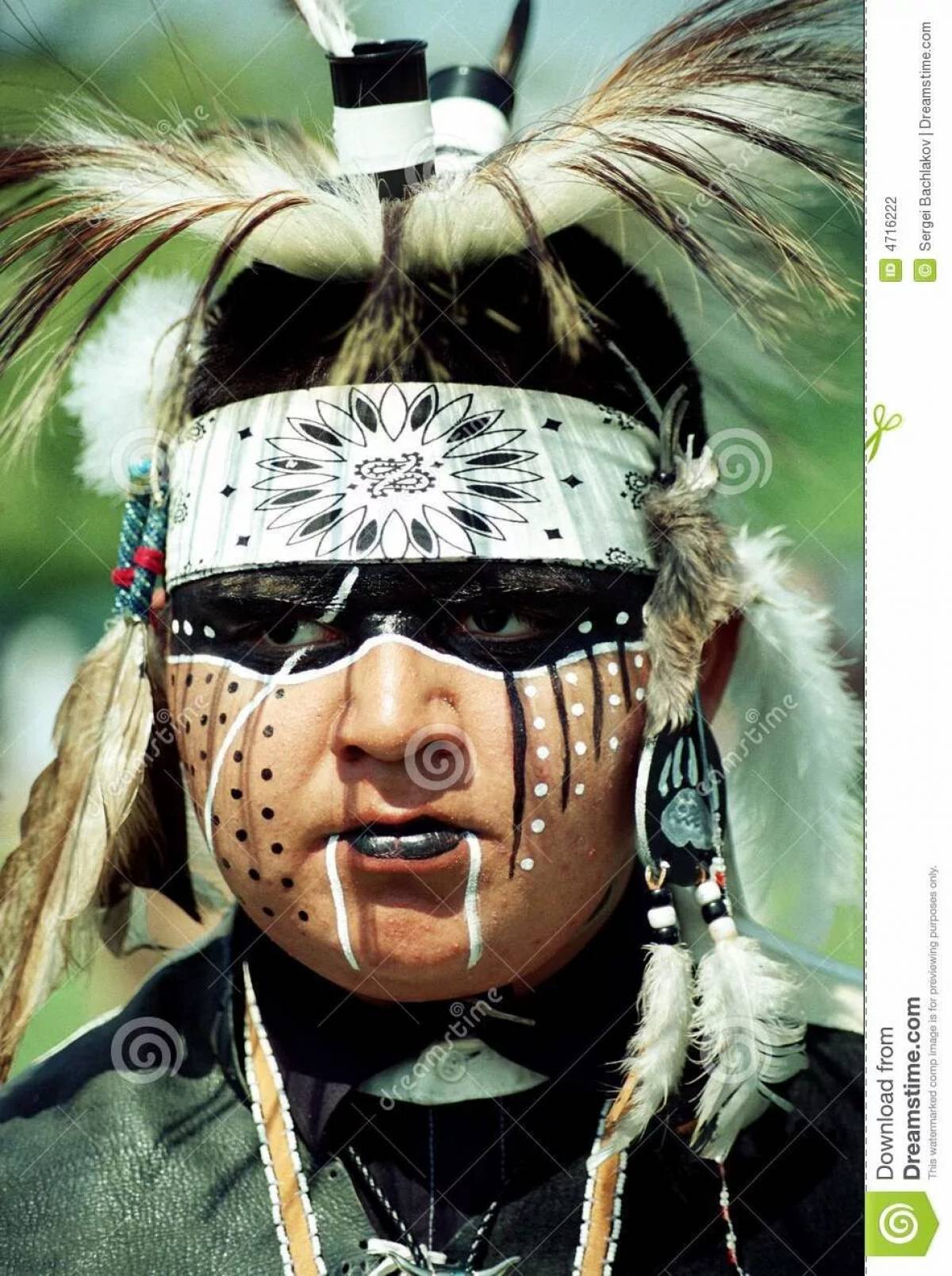 Снимок великих боевых индейцев