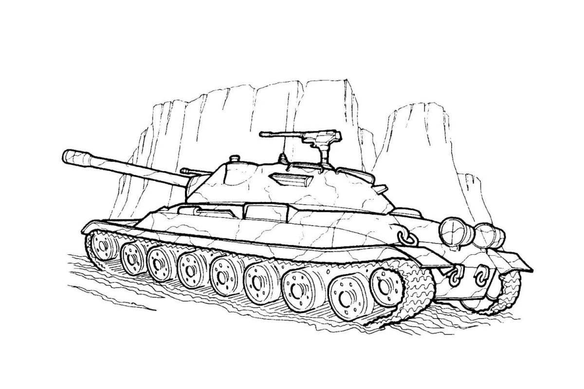 Заманчивая раскраска world of tanks