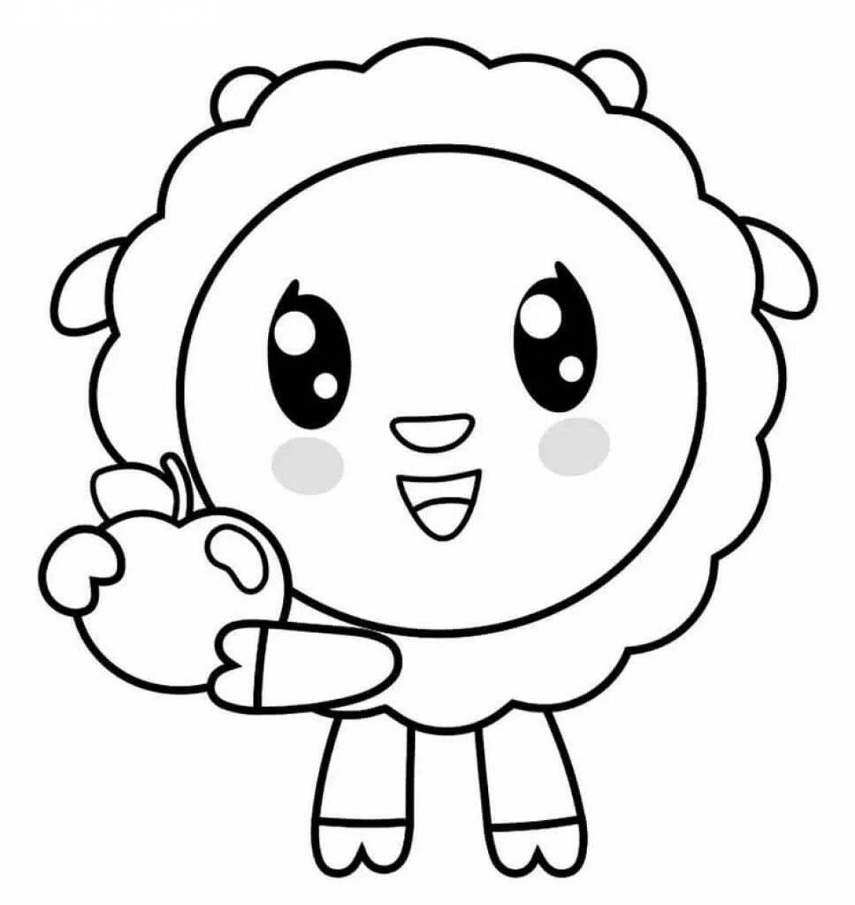 Adorable coloring books for kids, new series