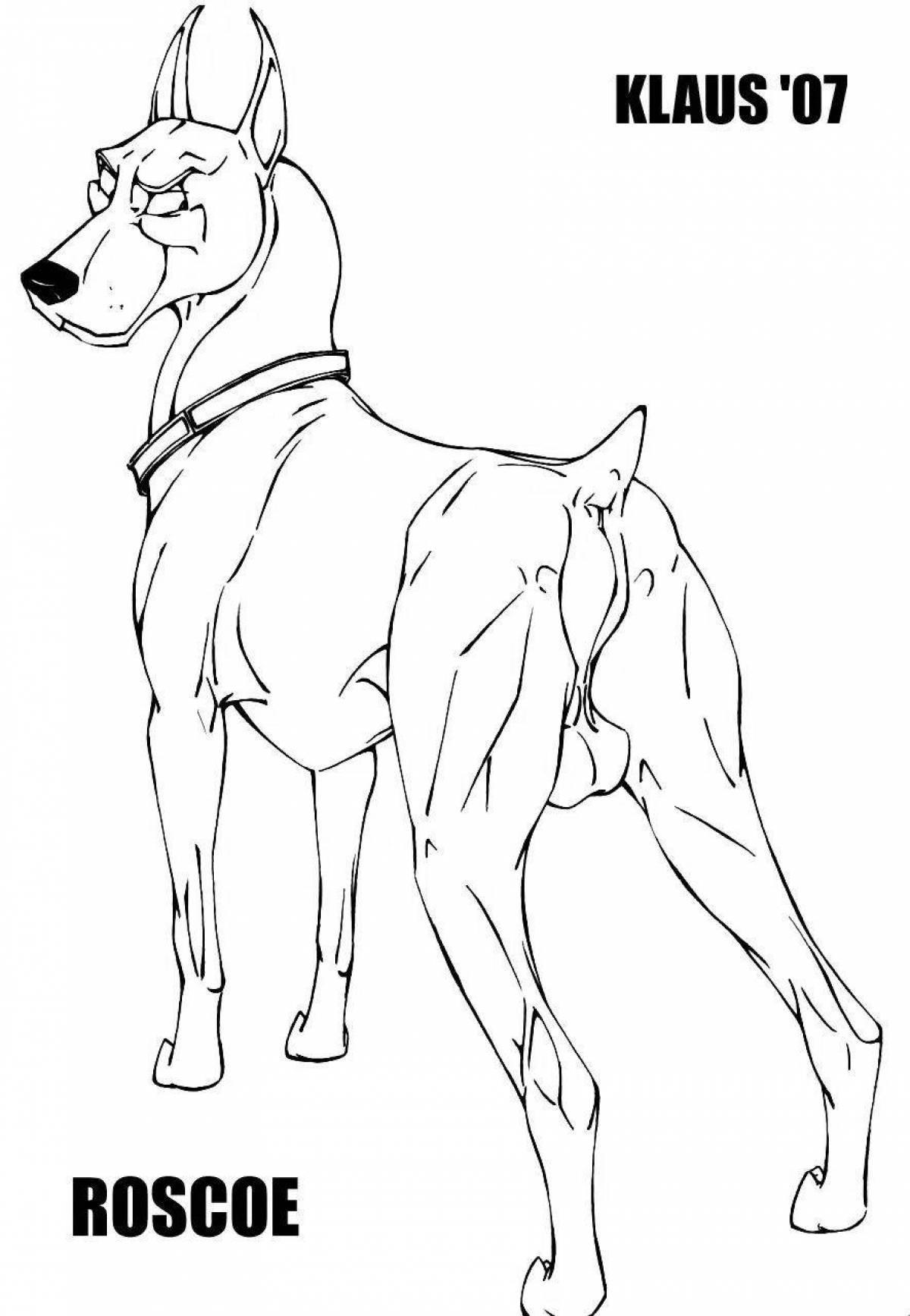 Coloring page jolly oliver and company