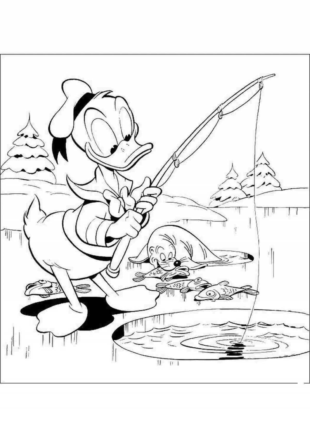 Lovely oliver and company coloring page