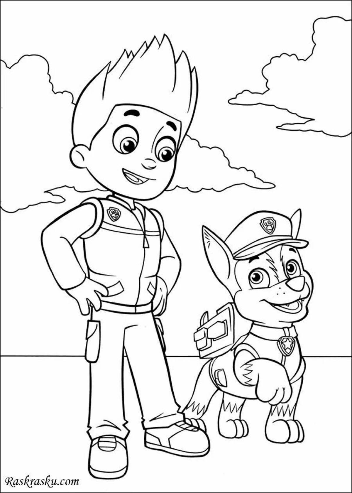 Outstanding paw patrol coloring video